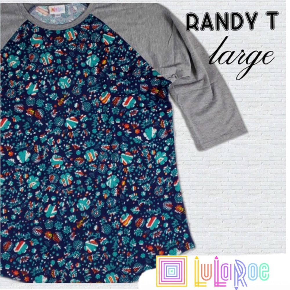 NWT LuLaRoe Fun Shamrock Randy Top